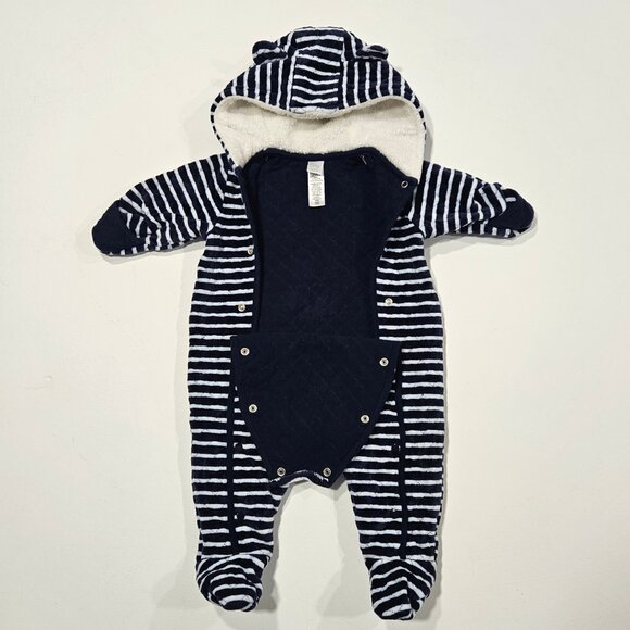 Nordstrom Baby Sherpa Hooded Pram Bunting 9M - Picture 1 of 5